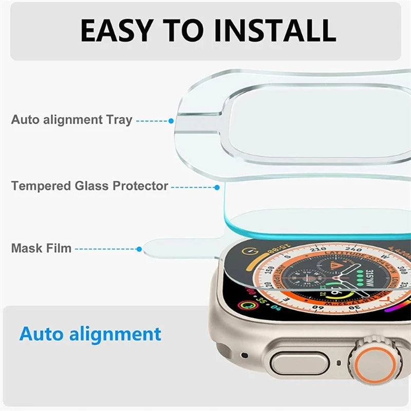 Tempered Glass Screen Protector For Apple Watch Ultra 2