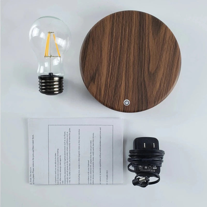 Levitating Light Magnet Desk Table Lamp